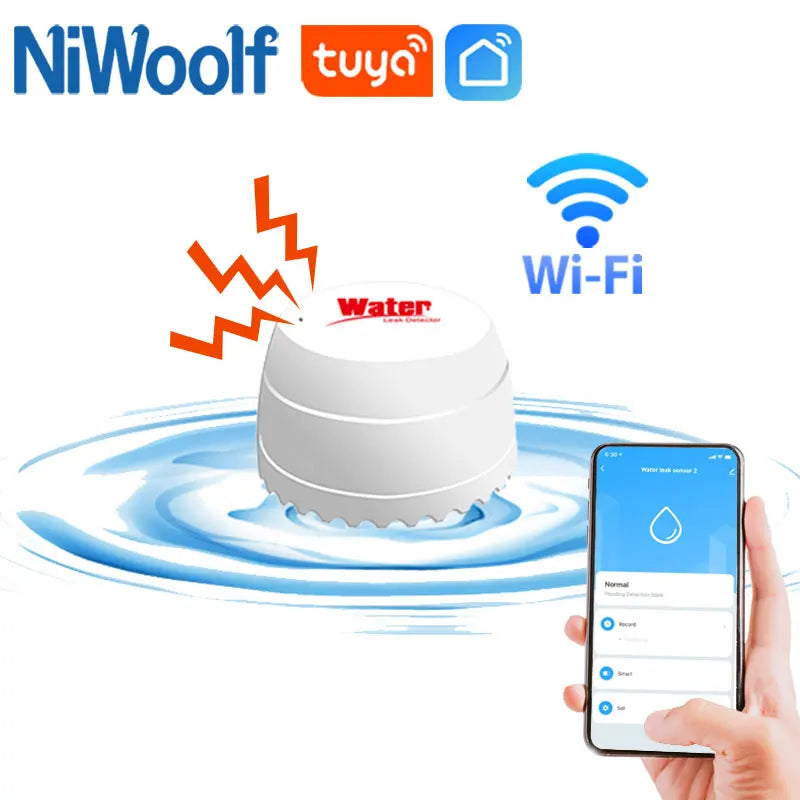 WiFi Water Leakage Detector Sound Alarm