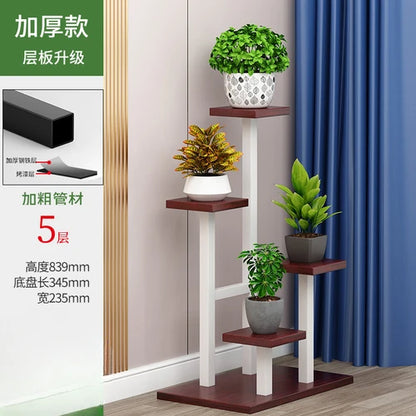 Metal Indoor Plant Shelves Modern Nordic Pedastle Watering Plant Stand Multi Layer Design Stand Ferias Y Eventos Home Decoration