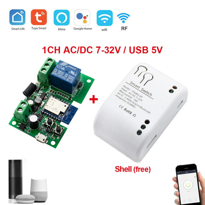 Smart Life wifi switch DC 12v 24v 220v