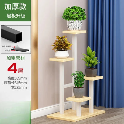 Metal Indoor Plant Shelves Modern Nordic Pedastle Watering Plant Stand Multi Layer Design Stand Ferias Y Eventos Home Decoration