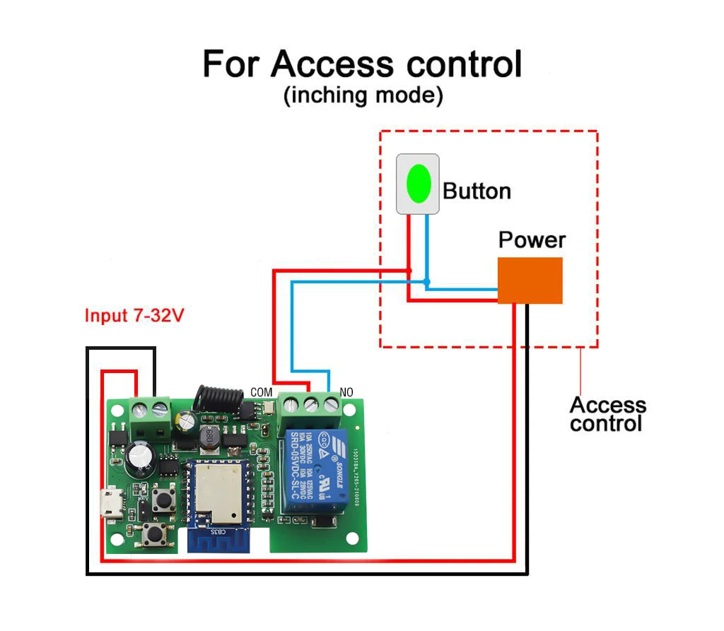 Smart Life wifi switch DC 12v 24v 220v