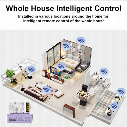 Wifi 30A Relay Module 85-250V 220V Smart Switch