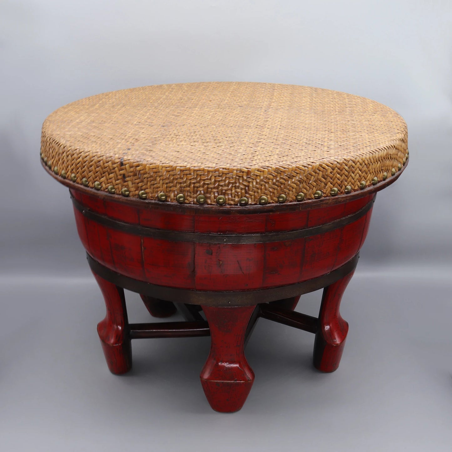 Small Table Made from Old Foot Basin, Side Table, Small Coffee Table, Home Decoration