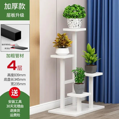 Metal Indoor Plant Shelves Modern Nordic Pedastle Watering Plant Stand Multi Layer Design Stand Ferias Y Eventos Home Decoration