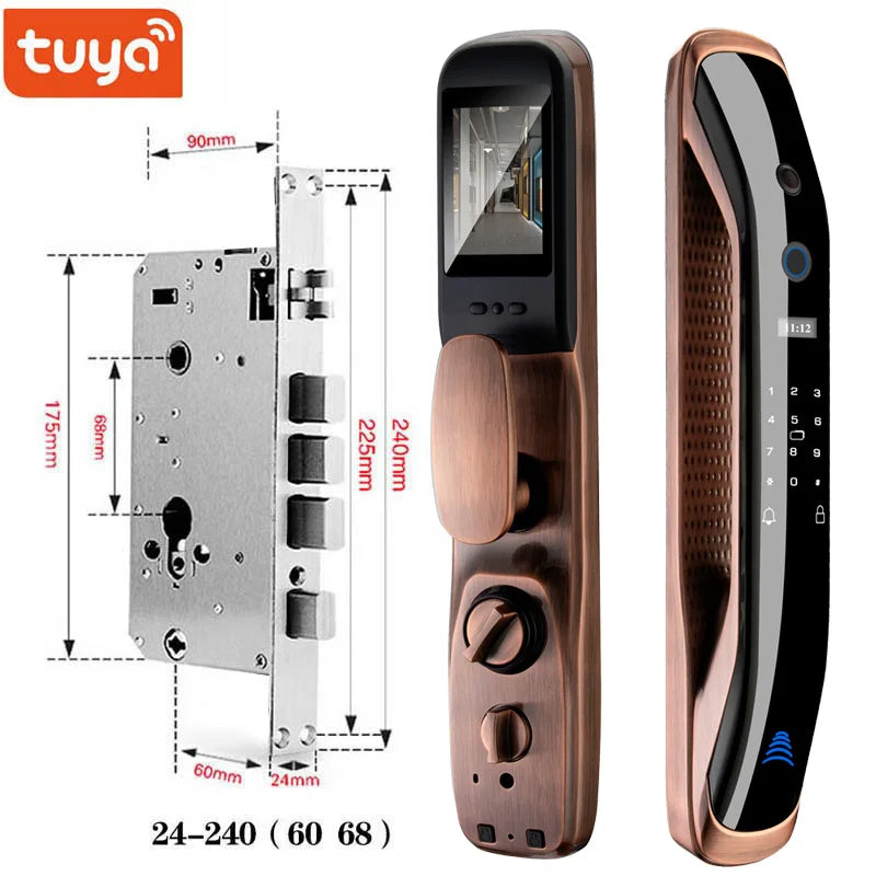 New Biometric Fingerprint Security Door Lock