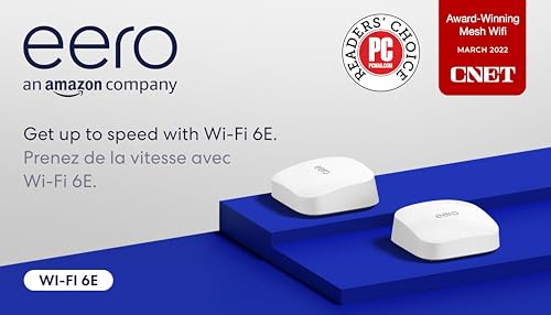 Amazon eero Pro 6E mesh Wi-Fi router