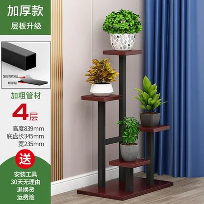 Metal Indoor Plant Shelves Modern Nordic Pedastle Watering Plant Stand Multi Layer Design Stand Ferias Y Eventos Home Decoration