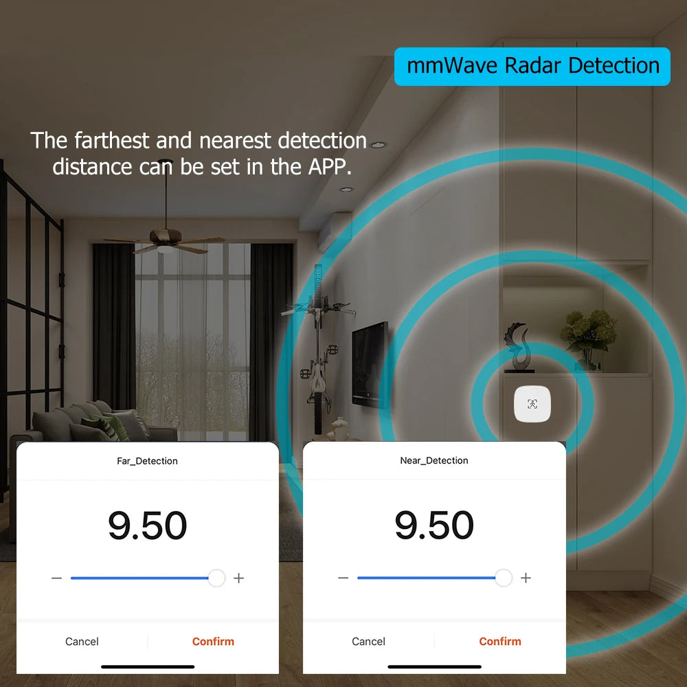 Wifi MmWave Human Presence Motion Sensor