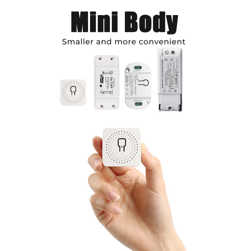 2-way Mini Light Switch Power Metering Breaker