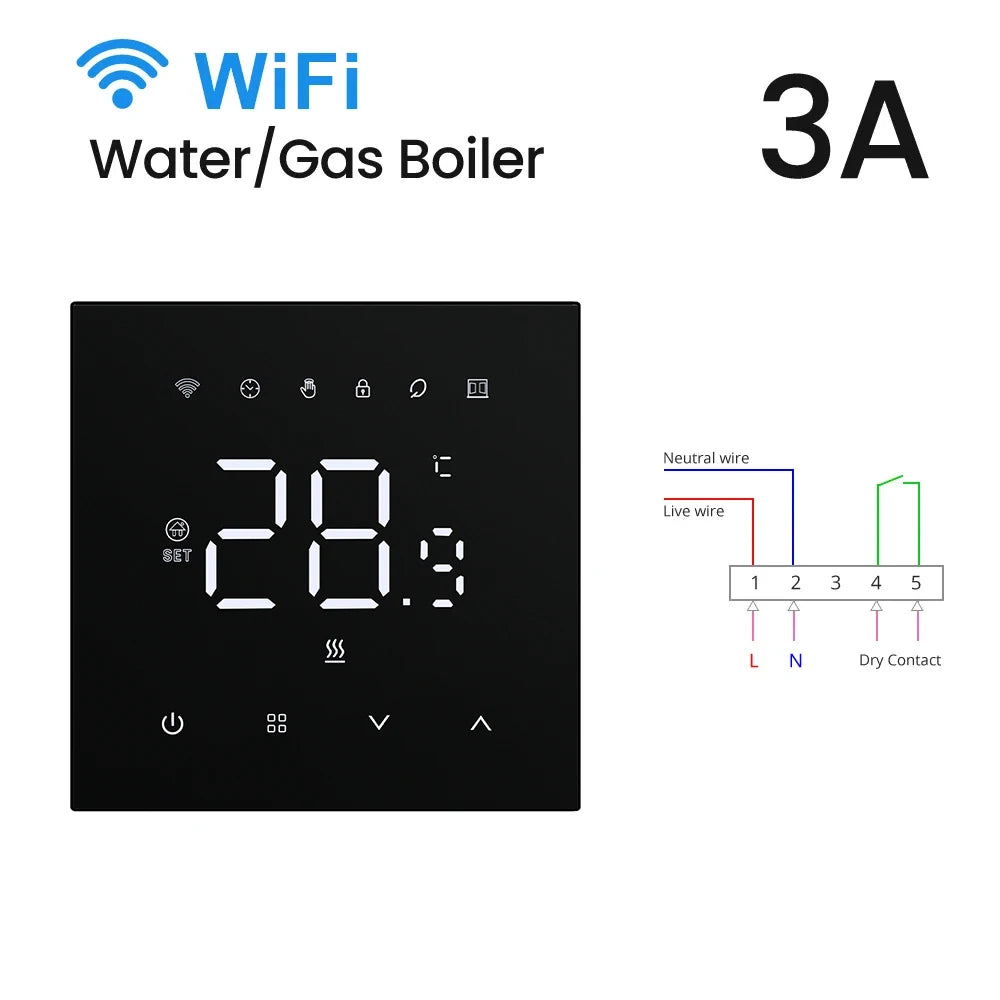 Smart Electric Water Floor Heating Temperature Controller