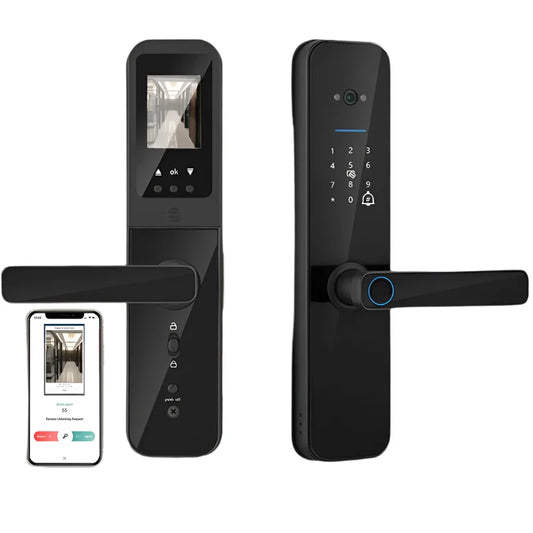 Wifi Digital Electronic Smart Door Lock With Biometric