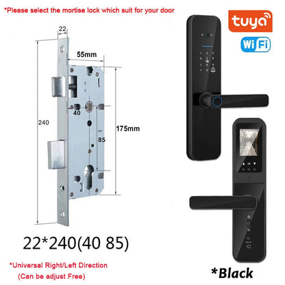 Wifi Digital Electronic Smart Door Lock With Biometric