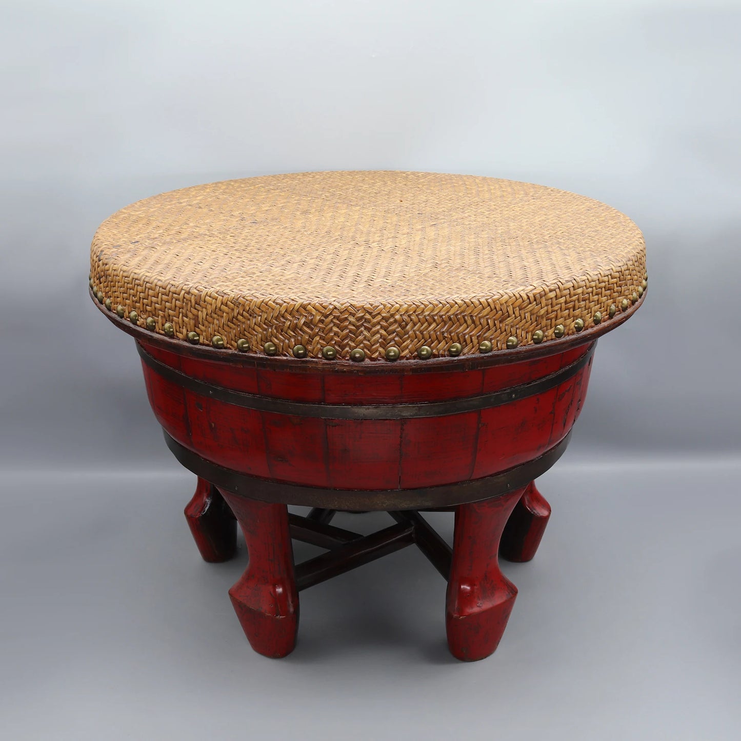 Small Table Made from Old Foot Basin, Side Table, Small Coffee Table, Home Decoration