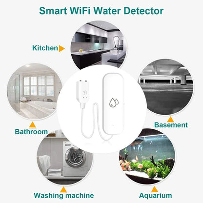 WiFi Flood Water Leakage Detector Alarm