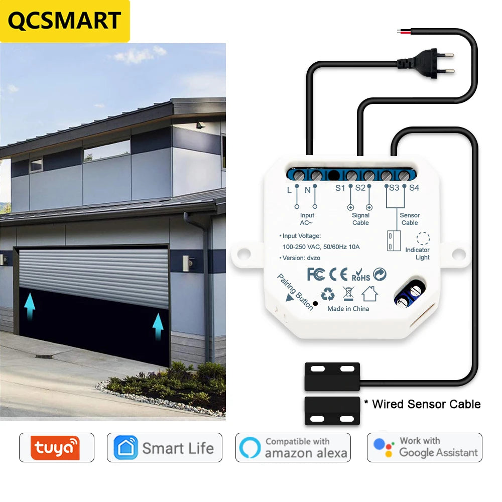 Garage Door Sensor Opener Controller