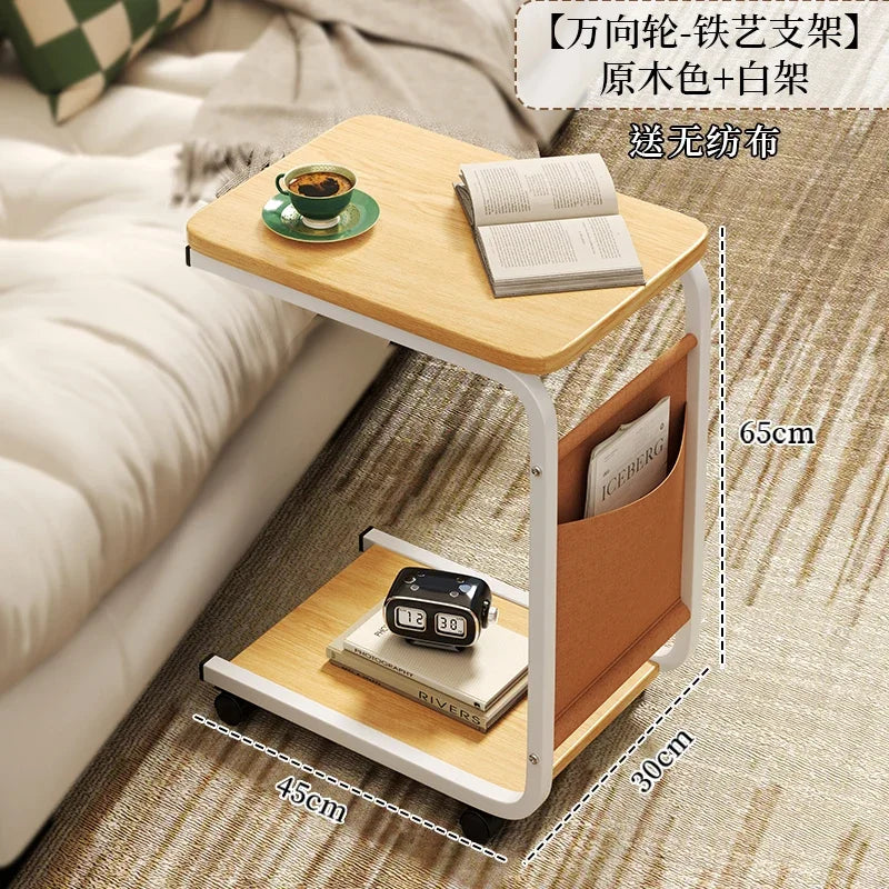 Center Hallway Couch Table Small Hotel Design Auxiliary Books Bedroom Floor Sofa Table on Wheels Interior Salon Home Furniture