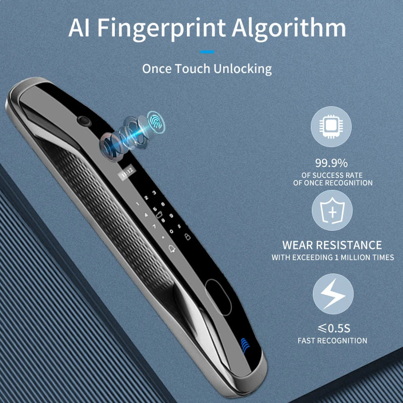 New Biometric Fingerprint Security Door Lock