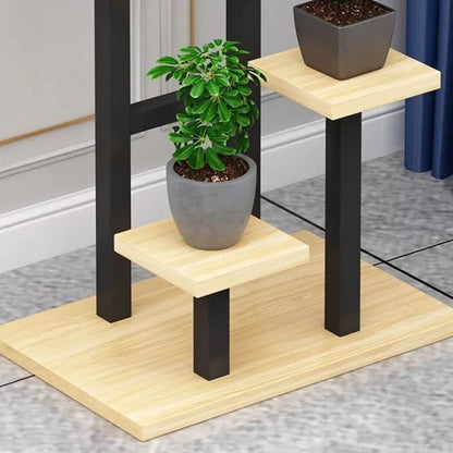 Metal Indoor Plant Shelves Modern Nordic Pedastle Watering Plant Stand Multi Layer Design Stand Ferias Y Eventos Home Decoration