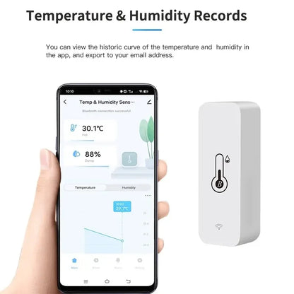 Smart Wireless Temperature Humidity Sensor