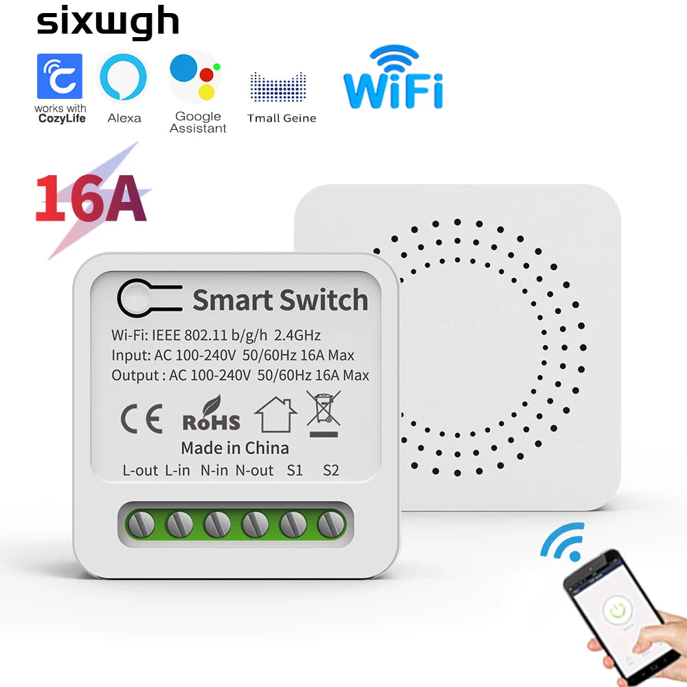 Smart Home Socket WiFi 16A EU Plug