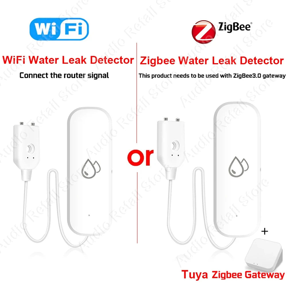 WiFi Flood Water Leakage Detector Alarm