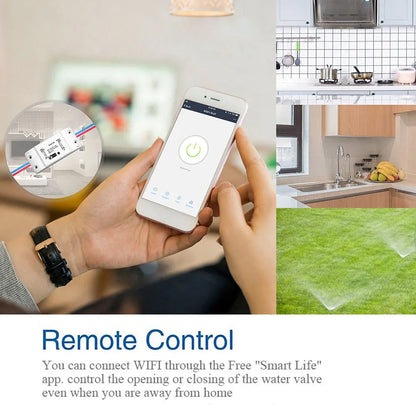 WiFi Smart Timing Switch Electric Ball Valve