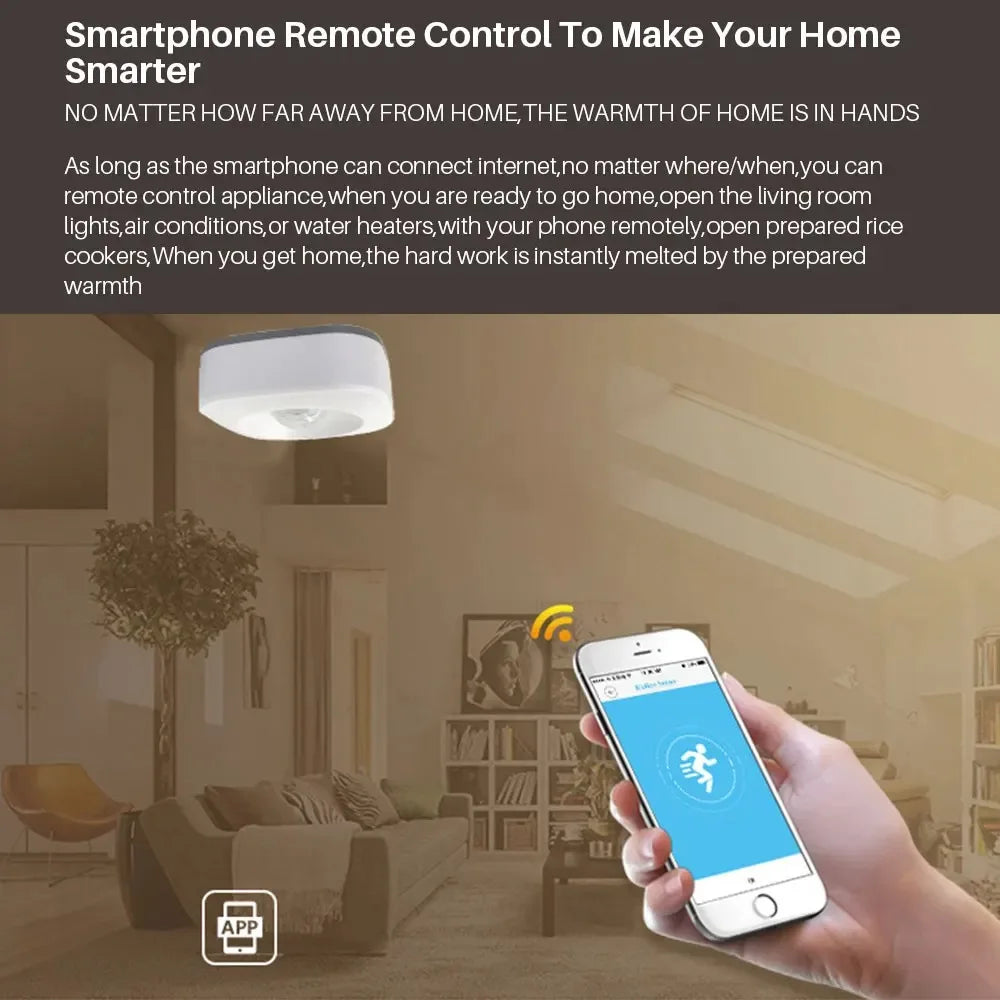 WIFI Smart PIR Motion Sensor Detector