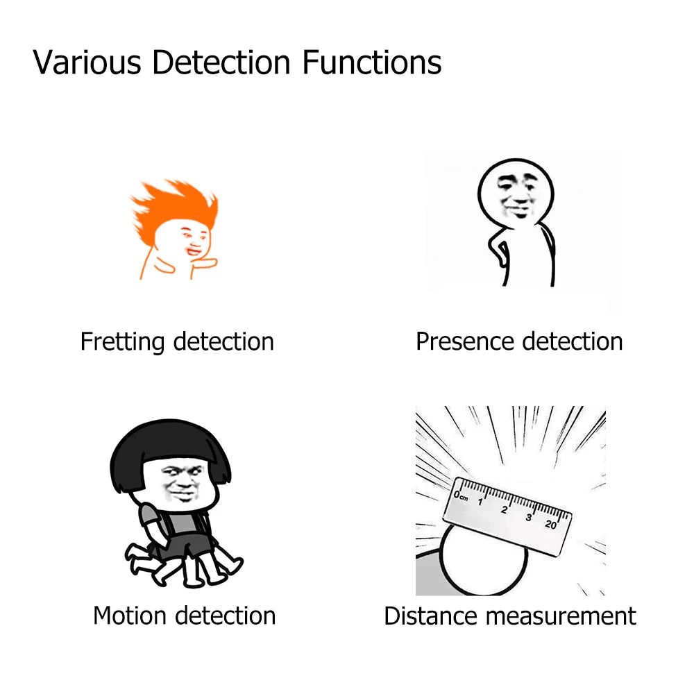 Wifi MmWave Human Presence Motion Sensor