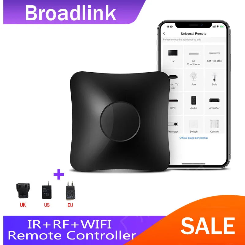 Broadlink RM4 pro wifi UNIVERSAL REMOTE