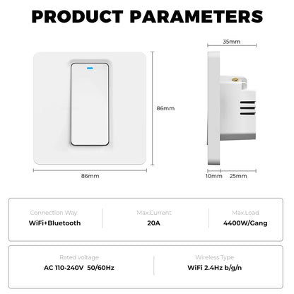 Smart Wifi Zigbee Water Heater Boiler Switch