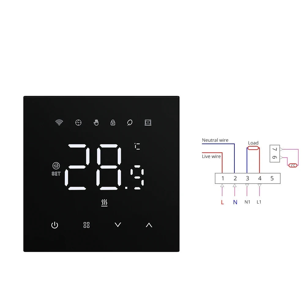 Smart Electric Water Floor Heating Temperature Controller