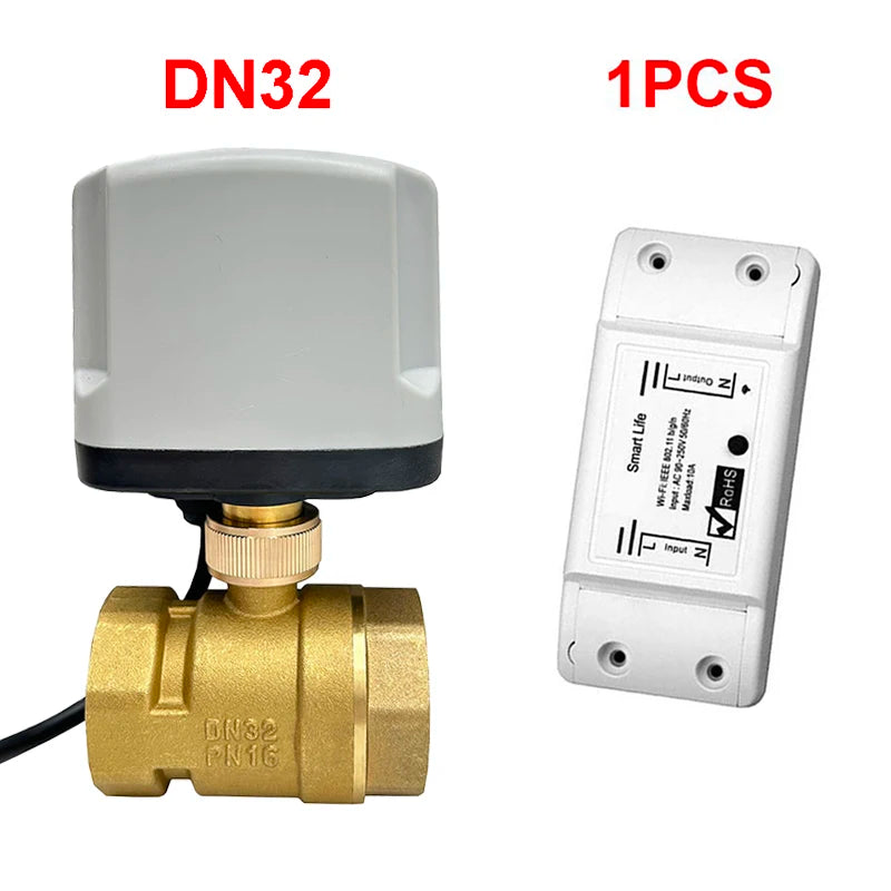 WiFi Smart Timing Switch Electric Ball Valve