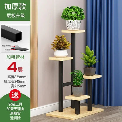 Metal Indoor Plant Shelves Modern Nordic Pedastle Watering Plant Stand Multi Layer Design Stand Ferias Y Eventos Home Decoration